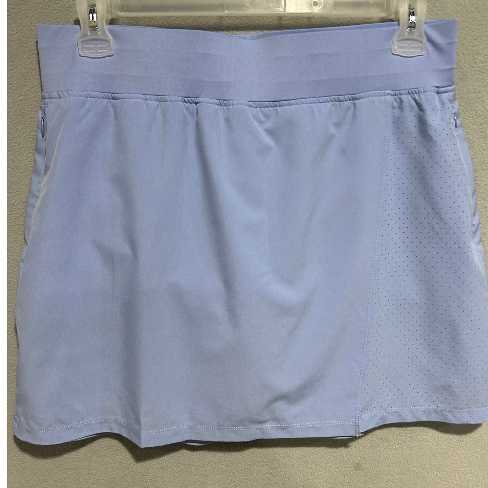 ZeroXposur Skort Large Periwinkle Blue UPF 50 Active Athletic Skirt Tennis Golf